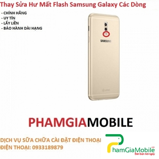 Thay Thế Sửa Chữa Hư Mất Flash Samsung Galaxy C8